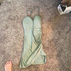 Olive dress! Never worn